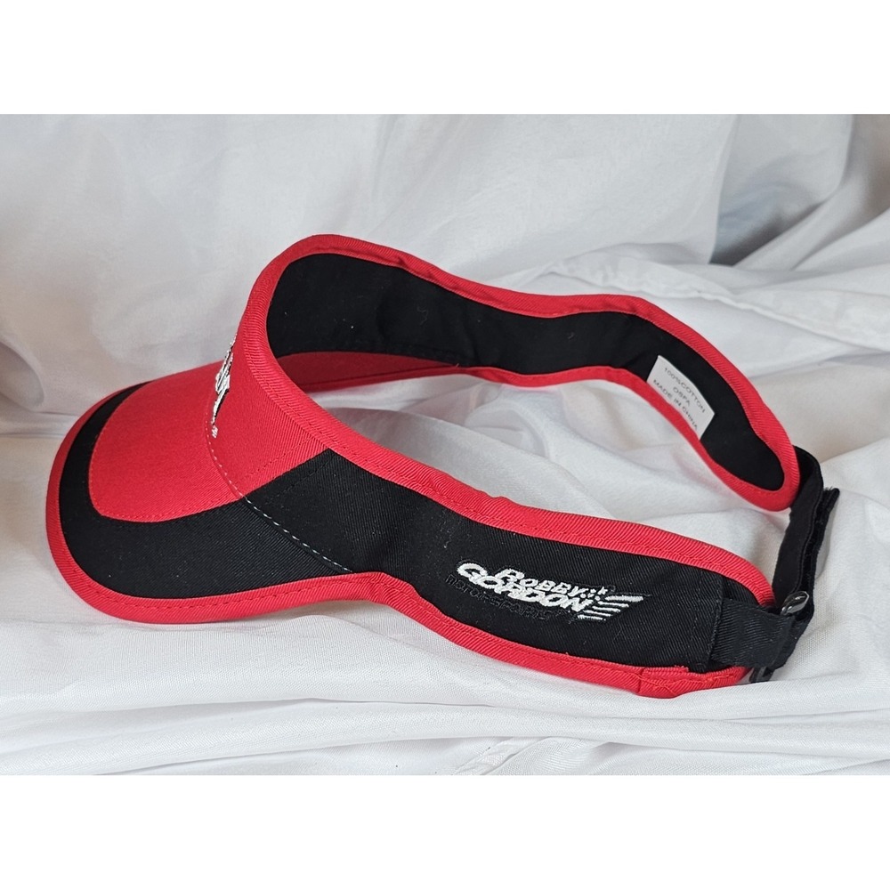 JIM BEAM RACING (Adjustable) Visor 2008- Robby Gordon - Picture 3 of 13